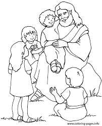 Of course, these followers of jesus were very important people, but the bible doesn't actually give us too much detail. Jesus And The Children Love Coloring Pages Printable