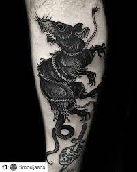Polubienia 18 Komentarze 1 The Best Spain Black Workers Thebestspainblackworkers Na Instagramie Repost Timbeijsens Rat Tattoo Tattoos Fire Tattoo