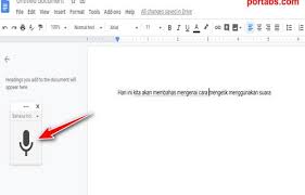 Cara Mengetik Menggunakan Suara Di Microsoft Word Portabs