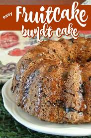 Learn how to perfect a bunch of bundt cake flavors, including lemon, chocolate and buttermilk—and get simple decorating ideas, too. Best Fruit Cake Bundt Cake Recipe Easy Fruitcake Vegan In The Freezer