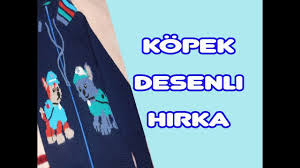 Kopek Desenli Orgu Kapsonlu Bebek Cocuk Hirkasi Erkek Orguleri Orgu Bebek