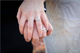A ring worn on the left middle finger doesn't necessarily stand for anything. Cultural Differences Wearing Bridal Rings On The Left Or The Right Hand My Trio Rings The Modern Jeweler For The Modern Couple