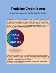 Check spelling or type a new query. What Is Tradeline Credit Secrets By Tradelinecreditsecrets Issuu