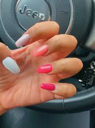 Essentially, acrylic nails are a form of plastic, one which. Cchsk A Happy Place Vsco Multicolored Nails Simple Acrylic Nails Dream Nails