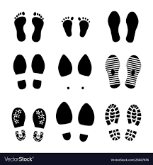 Footprints Shoes And Legs Human Steps Bachild Vector Image Sponsored Legs Human Footprints Shoes Ad Typography Drawing Art Deco Logo Cartoon Smoke