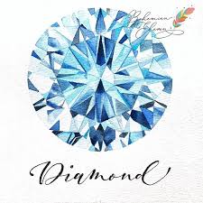 Bohemianeleven On Instagram Blue Diamond The April Birthstone Diamond In Addition To Being A Symbol Of Everlasting Love Was Once Thought To Bring Courage