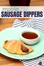 Maple Sausage Dippers Iowa Pork Recipe In 2020 Favorite Breakfast Recipes Breakfast Recipes Easy Food
