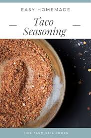 Healthy Taco Seasoning Recipe Homemade Taco Seasoning Homemade Tacos Taco Seasoning