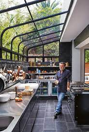 Inside Chef Liam Tomlin S Higgovale Home Architecture House House Extension Design Outdoor Kitchen Design