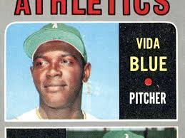 Remembering A's great Vida Blue and his top trading cards