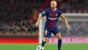 Image result for INiesta bids farewell to barca