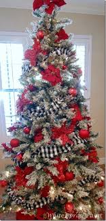 Black And White Buffalo Plaid Christmas Ornaments Dear Daughters Christmas Decorating Thoughts And Tips Christmas Tree Themes White Christmas Tree Decorations Black Christmas Tree Decorations