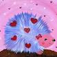 Valentine Hedgehog. With Glitter! Ages 7+. event image
