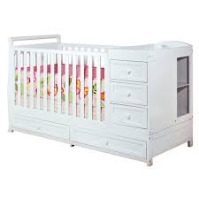 White Baby Cribs With Changing Table And Storage Mobiles De Bebe Berco Bebe Berco Conversivel