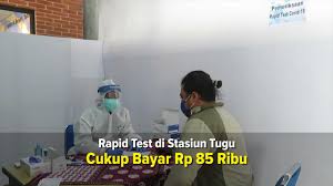 Rapid Test Di Stasiun Tugu Cukup Bayar Rp 85 Ribu Youtube