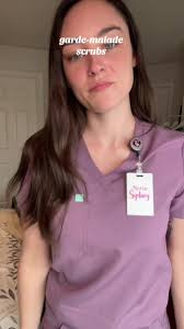 Nurse Sydney Wearing Our Scrubs
