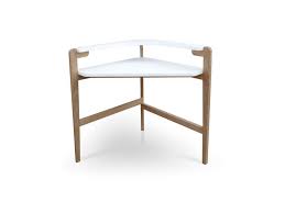 Gagner de la place encore et toujours. Bureau D Angle Bowie Coloris Blanc Noyer Vente De Bureau Enfant Conforama