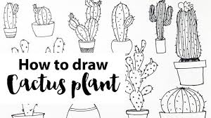 This tutorial shows the sketching and drawing steps from start to finish. Cute Easy To Draw Cactus Novocom Top