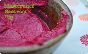Masterchef Roasted Beetroot Dip Little Bit Of Thyme Beetroot Dip Masterchef Recipes Thermomix Recipes