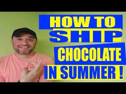 Flavor milk chocolate dark chocolate mixed chocolate. Shipping Chocolate In The Heat Step By Step Shipping Chocolate In Summer Youtube