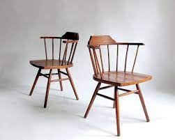 The contoured seat sits on four rounded, splayed legs with a back. Chairs Owlsongvintage 350 00 Dinning Chairs Chair Furniture