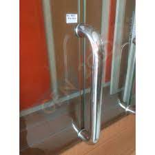 Harga jual kami untuk pintu kaca tempered maupun kaca tempered lembaran dijamin termurah dengan garansi sampai 5 tahun. Door Pull Handle Pintu Pipa Model C 32 X As 40 Cm Handel Stainless Pintu Kaca Kayu Aluminium Shopee Indonesia
