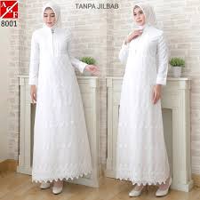 Maybe you would like to learn more about one of these? Jual Terbaru Gamis Putih 8001 Longdress Maxy Broken White Gamis Maxi Putih Tulang Baju Akad Nikah Seragam Pengajian Gamis Lebaran Gamis Brukat Jumbo Di Lapak Yashinta Store Bukalapak