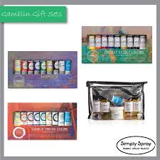 Gamblin Gift Introductory Sets 4 Different Sets 9 Colours 37ml Tubes