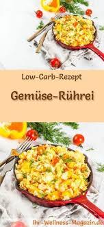 Vegetarisches Gemuse Ruhrei Gesundes Low Carb Rezept Furs Fruhstuck Rezepte Low Carb Rezepte Und Kohlenhydratarme Rezepte