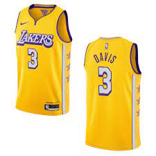 Subscribe if you haven't already! 2019 20 Men S Los Angeles Lakers 3 Anthony Davis City Edition Swingman Jersey Yellow Cfjersey Store