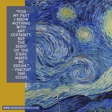 For My Part I Know Nothing With Any Certainty But The Sight Of The Stars Van Gogh Quotes