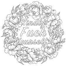 Upon purchase, you will receive immediate access to a digital download via a link in a pdf.) each page is designed to be printed on a 8.5x 11 standard sheet. Swear Coloring Pages Coloring Home