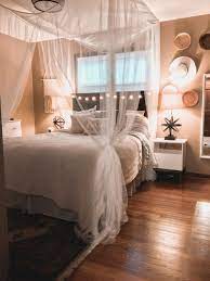 Cozy Boho Hygge Bedroom Gets Updated With Canopy And New Ikea Furniture Ikeabedroomideas Hygge Bedroom Stylish Bedroom Design Home Decor Bedroom