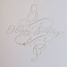 Happy Birthday Flourish Happy Birthday Calligraphy Happy Birthday Typography Hand Lettering