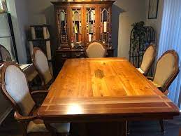 Used Solid Wood Table And Chairs Like New For Sale In Denver Letgo