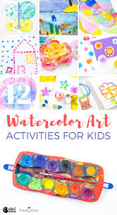 12 Awesome Watercolor Art Activities For Kids A Free Printable Guide In 2020 Art Activities For Kids Art Activities Kids Art Projects