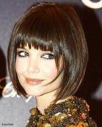 Katie Holmes Hairstyles Hairstyles 2013 Fine Straight Hair Short Hair Styles Bob Haircut With Bangs
