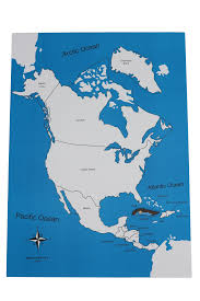 Kontrolni Mapa Severni Amerika Nova S Popisky Kramek Pro Deti