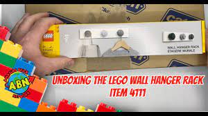 Use them as coat hangers or for a fun and playful wall decoration in the kid's room. Unboxing The Lego Coat Hanger Rack Item 4111 On The Amazing Brick Network Episode 33 Youtube