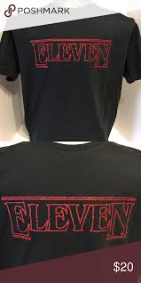 Turn Around Look At What You See Stranger Things Song Download Custom T Shirt Eleven From Stranger Things Custom Made T Shirts Custom Tshirts Tops Designs