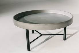 Round Concrete Coffee Table The Andy Nood Co Concrete Coffee Table Coffee Table Coffee Table Tray