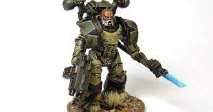 this is the quick kit bash i did for my custom character khyrum saal he is the aged chapter master of the wandering sons my cha wandering son chapter sons