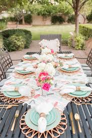 Flappers and gangsters can file into your speakeasy. Anthropologie Inspired Outdoor Dinner Party Home With Holly J