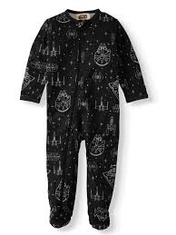 Black And White Christmas Pajamas Matching Family Christmas Pajamas Star Wars Unisex Baby Boy Or Girl One Piece Sleeper Matching Family Christmas Pajamas Family Christmas Pajamas Unisex Pajamas