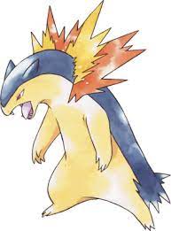 Gold Silver Crystal Typhlosion Pokemon Dungeon Gallery Pokemon Desenho Imagens De Pokemon Como Desenhar Pokemon
