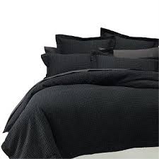 Black And White Duvet Cover Nz Abode Deluxe Waffle Duvet Cover Set Briscoes Nz Duvet Cover Sets Black Duvet Cover Black Duvet