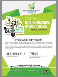 Borang fee mpsepang (bayaran fee hendaklah dibuat dalam bentuk cek atas nama yang. Planmalaysia Perak On Twitter Hebahan Sambutan Hari Perancangan Bandar Sedunia Hpbs 2018 Peringkat Zon Tengah Program Kebun Komuniti Merupakan Anjuran Terhadap Menggalakkan Penyertaan Komuniti Sebagai Tunjang Kepada Arus Pembangunan