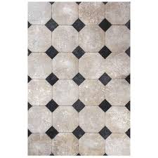 Black And White Checkered Floor Texture French Octagonal Limestone Flooring In 2020 Limestone Flooring Antique Limestone Floors Modern Flooring