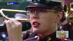 Natalie Pinto Performs at the 2024 Columbus Day Parade