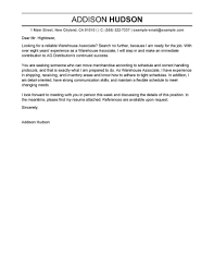 Do you know how to write a cover letter? Best Warehouse Associate Cover Letter Examples Livecareer